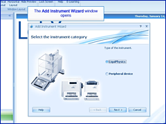 Connect instrument